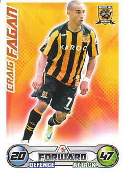 Craig Fagan Hull City 2008/09 Topps Match Attax #141